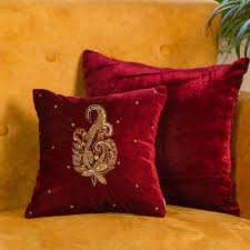 Zardozi Cushion Cover